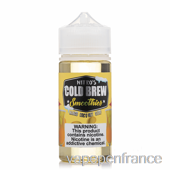 Mangue Noix De Coco - Infusion Froide Nitros - 100 Ml 0 Mg Stylo Vape